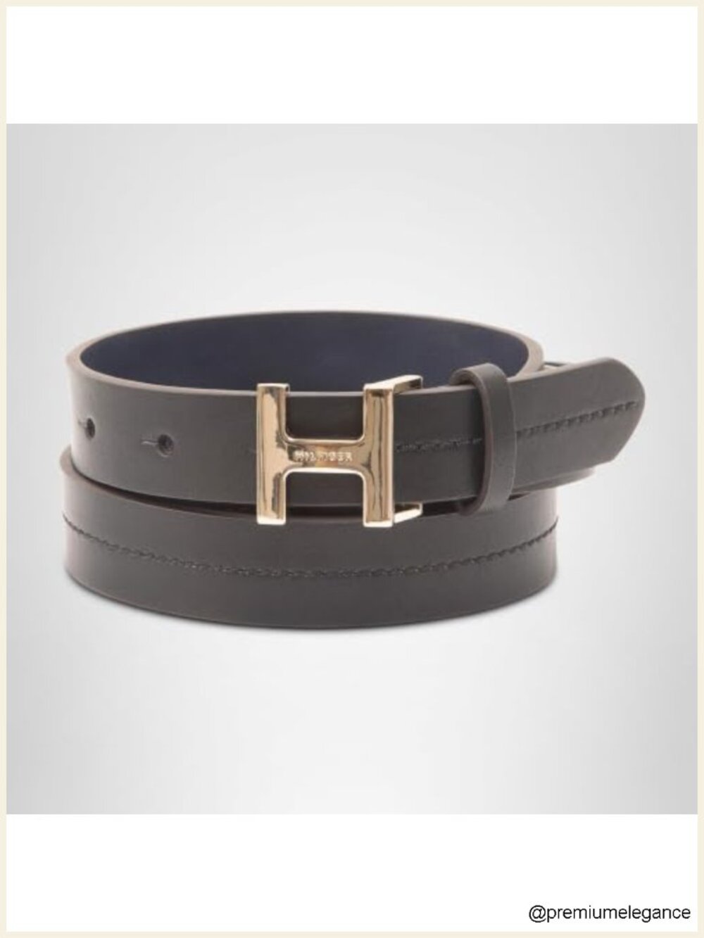 Slim Casual Belt for Jeans & Trousers Leather